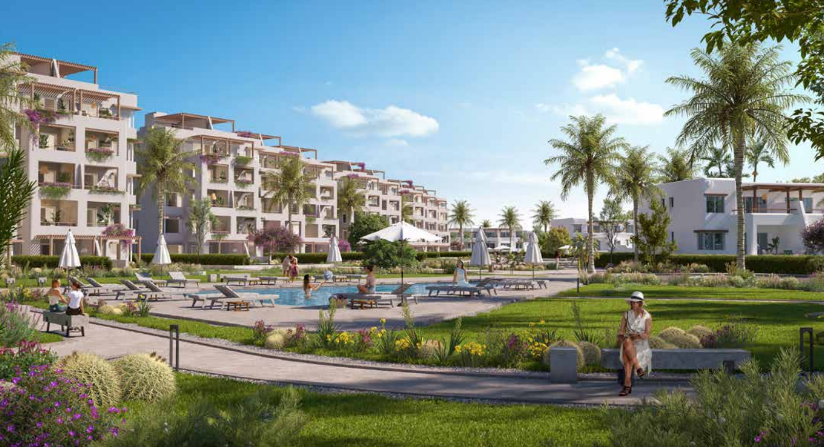 هاسيندا ويست الساحل الشمالي بالم هيلز للتطوير العقاري