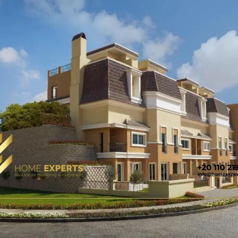 شقة جاهزة للسكن بحديقة للبيع في سراي