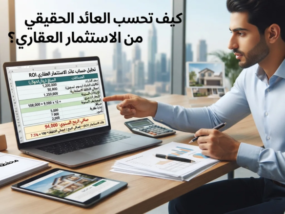 كيف تحسب العائد الحقيقي من الاستثمار العقاري؟