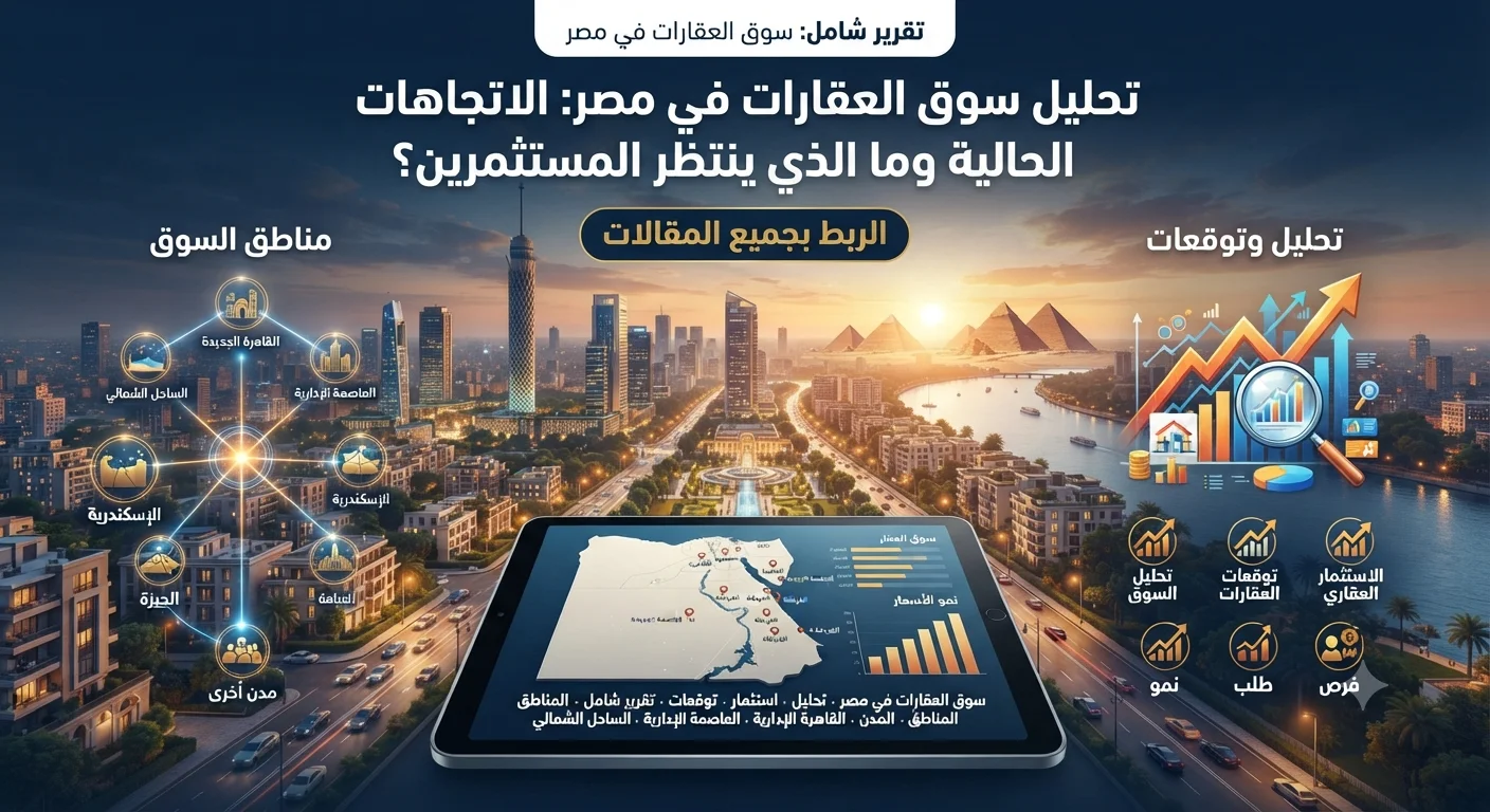 تحليل سوق العقارات في مصر الاتجاهات الحالية وما الذي ينتظر المستثمرين؟